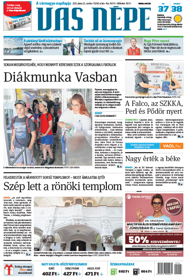 Lapszám: 2025.06.25.