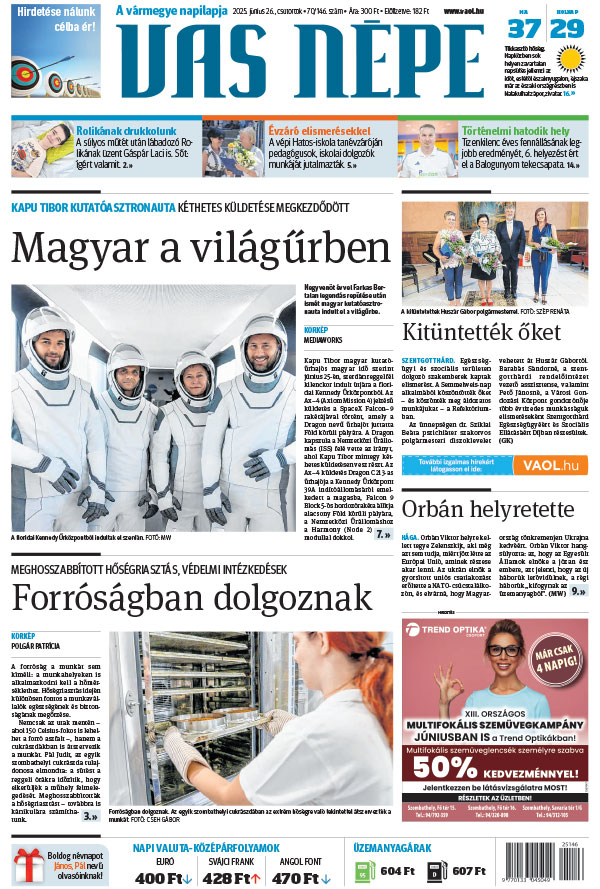 Lapszám: 2025.06.26.