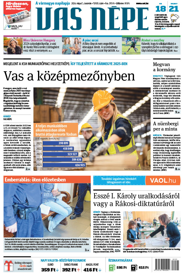 Lapszám: 2026. 05. 07.