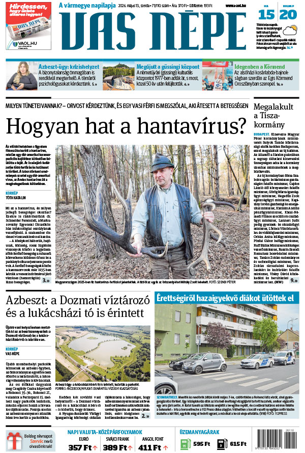 Lapszám: 2026. 05. 13.