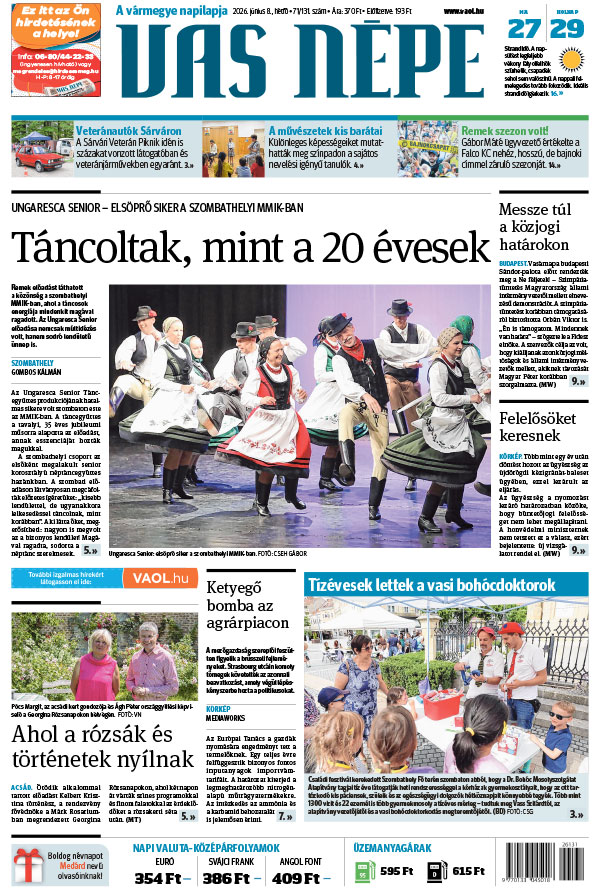 Lapszám: 2026. 06. 08.