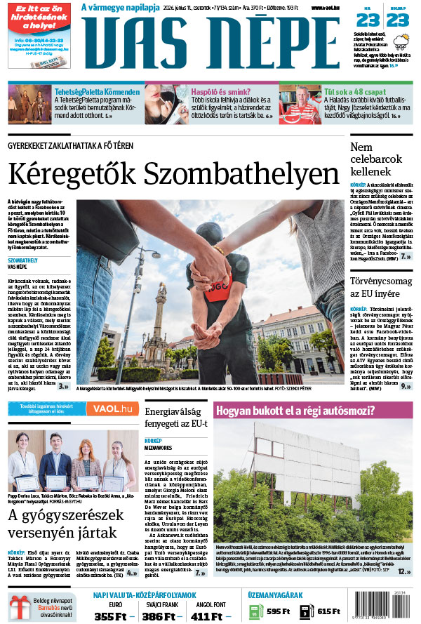 Lapszám: 2026. 06. 11.